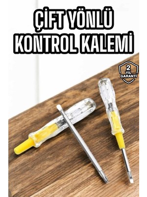 Aparim Kontrol Kalemi Nikel Kaplama Çift Başlıklı Test Cihazı