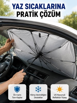Aparim Katlanabilir Oto Güneşlik – Uv Koruma ve Isı Yalıtımı Yeni Nesil