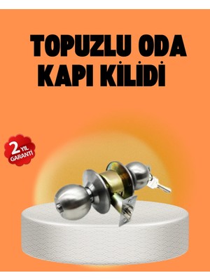 Aparim Mat Renk Topuzlu Kapı Kilidi – Giriş Tipi