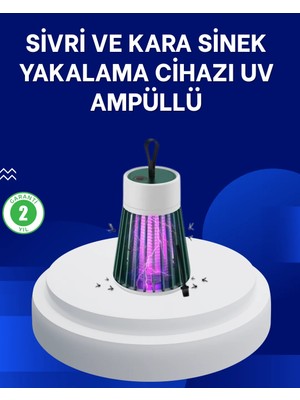 Aparim 2’si 1 Arada LED Işıklı Elektrikli Böcek Öldürücü
