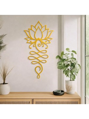 Asitan Minimalist Metal Duvar Dekoru – Modern Salon ve Ofis Süsü