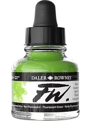 Daler Rowney Fw Acrylic Ink 29,5ml NO349 Fluorescent Green