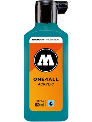 Molotow ONE4ALL Akrilik Mürekkep Refill 180 ml 255 Aqua