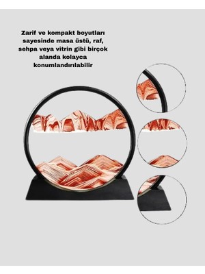 Aparim Dekoratif Kum Saati – Şık Masa Üstü Aksesuar, Dayanıklı Malzeme, Modern ve Klasik Tasarım
