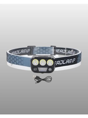 Aparim Kamp ve Trekking Için Sensörlü LED Kafa Lambası