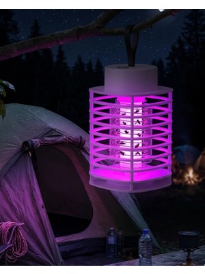Aparim Uv Işıklı Elektrikli Sinek Öldürücü Şarjlı Sessiz Çalışma Geniş Alan Etkili
