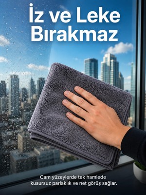 Aparim Oto Kurulama Bezi Yüksek Emici Mikrofiber Tank Bezi Araç Boya Cam ve Jant Temizliği