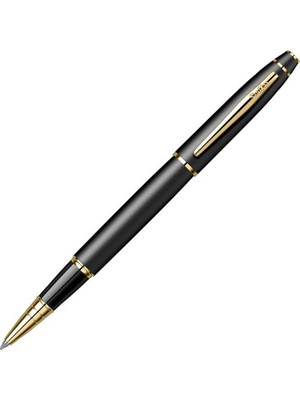 Scrikss 35 Roller Kalem Mat Siyah Altın