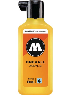 Molotow ONE4ALL Akrilik Mürekkep Refill 180 ml 239 Signal Yellow