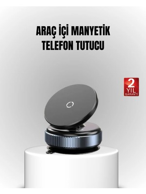Aparim Vakum Adsorpsiyonlu Manyetik Telefon Tutucu Güçlü N52 360° Evrensel Uyumluluk