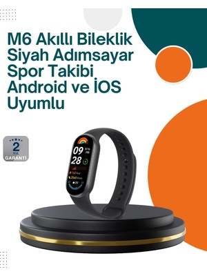 Ios ve Android Uyumlu Akıllı Bileklik - Çok Fonksiyonlu Kullanım