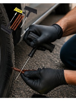 İyisi Olsun 6 Parça Lastik Tamir Kiti Araç ve Motosiklet Için Acil Yol Seti