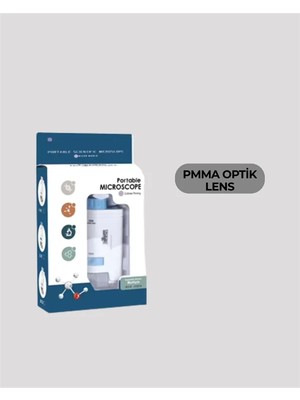 İyisi Olsun Taşınabilir LED Işıklı Cep Mikroskop – 80X–200X Büyütme