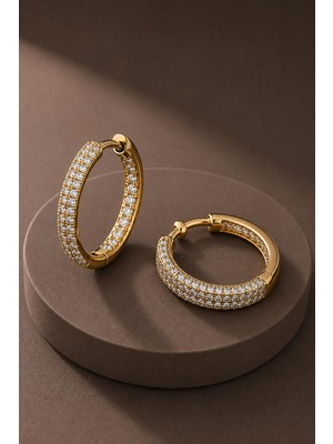 New Obsessions Tamtur Diamond Halka Küpe