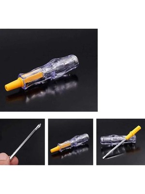 İyisi Olsun Kontrol Kalemi Nikel Kaplama Çift Başlıklı Test Cihazı