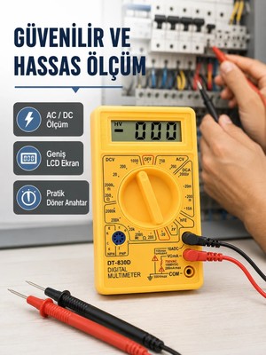 İyisi Olsun LCD Ekranlı Dijital Ölçü Aleti Ev ve Atölye Kullanımı Yeni Nesil