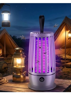 İyisi Olsun Uv Mor Işık Elektrikli Sivrisinek Tuzak Lamba Sessiz Çalışma Gece Aydınlatmalı