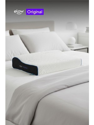 Comfy Plus Tek Taraflı Boyun Destekli Ortopedik Visco Yastık, 60 x 40 x 13/9