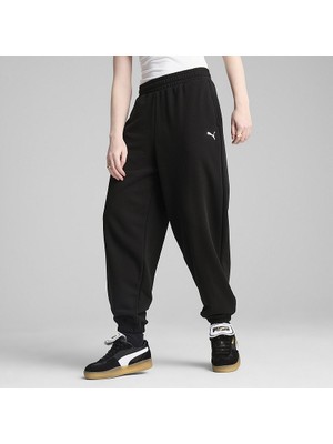 Puma Wardrobe Ess Sweatpants Siyah Kadın Eşofman Altı 62975301