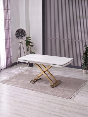 JoyMassa Venoxa x Masa 70X110 / 70X160 (Beyaz/gold)
