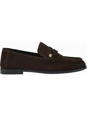 Kurt Geiger Mae Süet Penny Kadın Loafer Ayakkabı