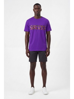 Blow Up Future Gen 84 Mor Oversize Erkek T-Shirt 141464