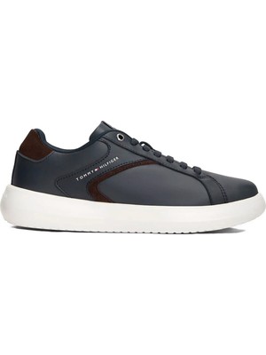 Tommy Hilfiger Lacivert Erkek Sneaker Th Modern Lıghtcup Leather