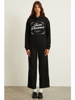 Ethiquet Sabıne Kadın Siyah Sweatshirt