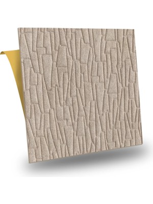 Tink Kendinden Yapışkanlı Keçe Kare Halı Geometrik Desen Devetüyü 48X48 cm 22 Adet (5 M²)