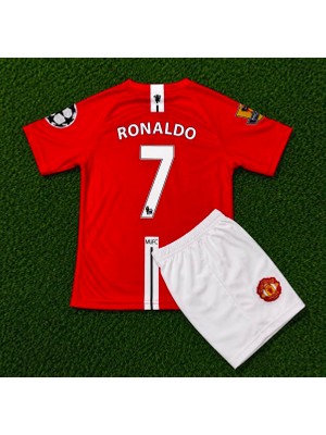 Mmt Spor Manchester/united Moskova 2008 Sezonu Cristiano Ronaldo Çocuk Forması 2li Set Seti A