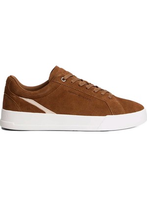 Tommy Hilfiger Taba Erkek Sneaker Th Court Premıum Suede
