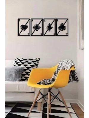 Moontime Alaçatı 4 As Ahşap Duvar Dekoru - Duvar Süsü 70 x 25CM