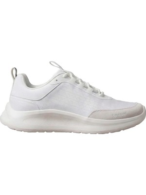 Calvin Klein Beyaz Erkek Sneaker Lıght Eva Runn Laceup Aop