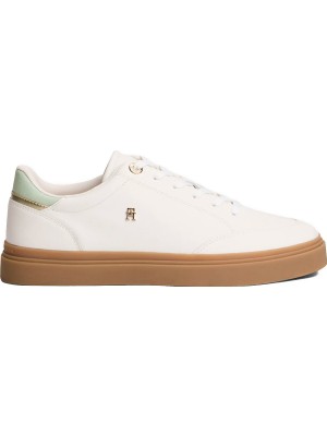 Tommy Hilfiger Bej Kadın Sneaker Th Chıc Sneaker Elevated