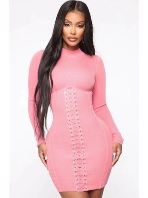 Gymshark Setting The Tone Mini Dress - Pink