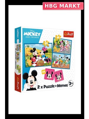 HBG Markt Mey Ithalat® PUZZLE-93344 2ın1 Puzzle