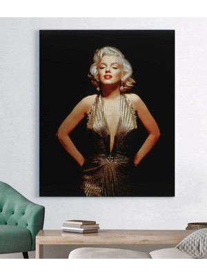 Moontime Alaçatı Marilyn Monroe Kanvas Tablo