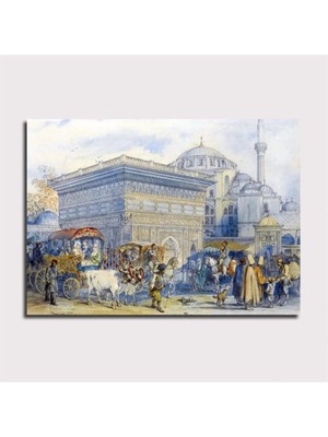 Moontime Alaçatı Amadeo Preziosi - Tophane Çeşmesi Tablo