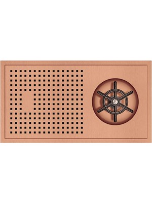 Crauf Lusso 1030 22 x 42 cm Pvd Bakır Mutfak Evyesi