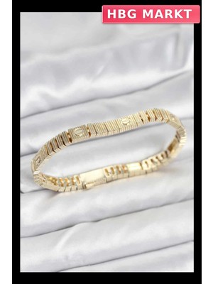 HBG Markt Mey Ithalat® Gold Renk Vip Seri Bileklik