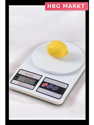 HBG Markt Mey Ithalat® Mutfak Terazisi Hassas  Tartı 10 kg