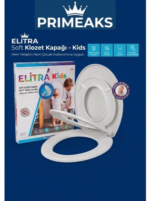 Primeaks Çocuk Adaptörlü Klozet Kapağı – Çocuk Oturaklı Klozet Kapağı