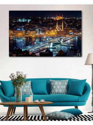 Moontime Alaçatı Istanbul Resimleri Duvar Dekorasyon Kanvas Tablo