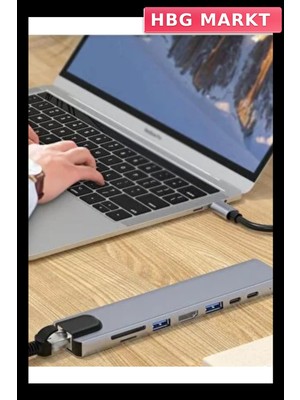 HBG Markt Usb-C Çoklu Port Hub: Birden Fazla Bağlantı Noktası ile Pratik Kullanım