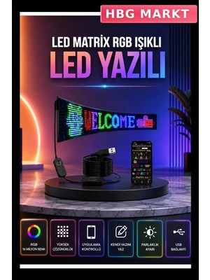 HBG Markt Rgb LED Panel Mekanlara Renk Katan Güçlü Işık Sistemi