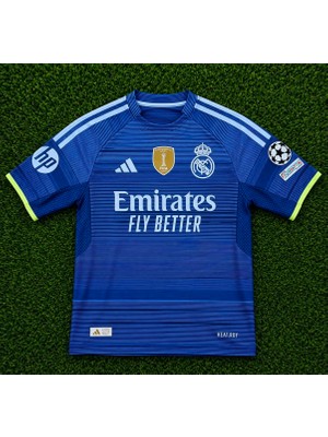 Mmt Spor Real Madrid 2016-2017 Şampiyonlar Ligi Finali Isimsiz Gri Kısa Yetişkin