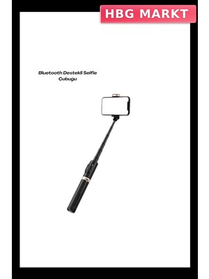 HBG Markt Mey Ithalat® Bluetooth Selfie Çubuğu