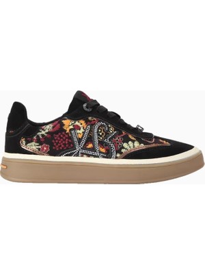 Kurt Geiger Leena Süet Çiçek Işlemeli Kadın Sneaker