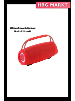 HBG Markt Mey Ithalat® Bombox 3 Pro Kırmızı
