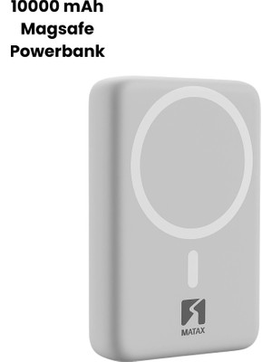 HBG Markt Mey Ithalat® Magsafe Uyumlu 10000 Mah Powerbank